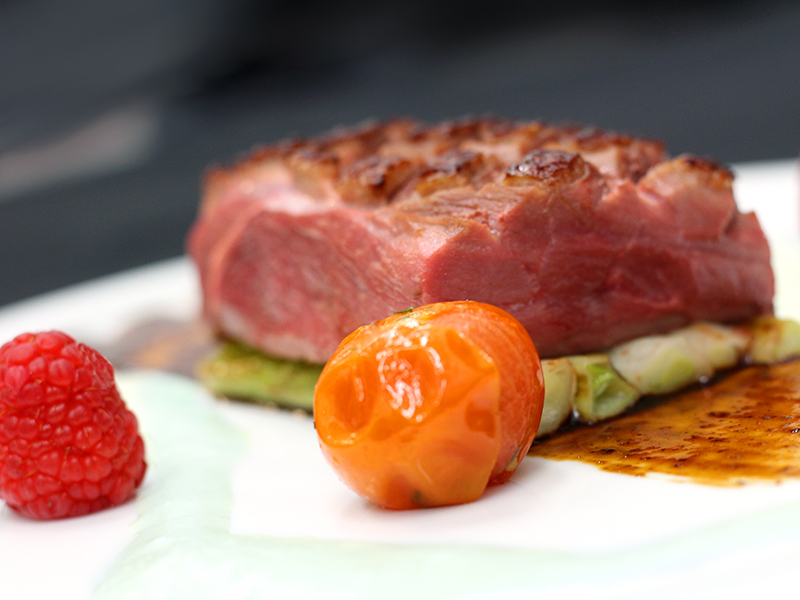 Fleisch mit Gemüse 