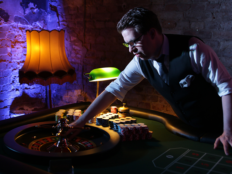 beim Roulette